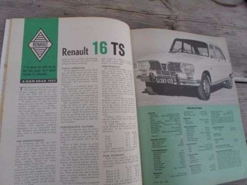 CAR MAGAZINE JULY 1969 ( VW BEETLE , TOYOTA CORONA , VW 411L , FORD CORTINA XL 1600 , RENAULT 16 TS