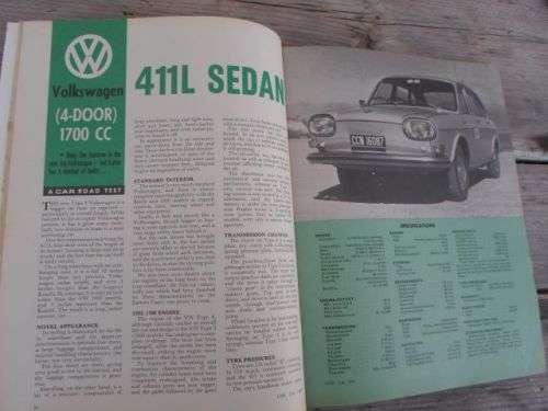 CAR MAGAZINE JULY 1969 ( VW BEETLE , TOYOTA CORONA , VW 411L , FORD CORTINA XL 1600 , RENAULT 16 TS
