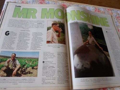 SCOPE MAGAZINE 21 NOVEMBER 1980 ( SUSAN BRITZ - DURBAN , WITBLITS SWELLENDAM - GIDEON ODENDAAL