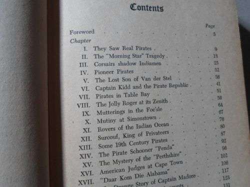 CUTLASS AND YARDARM - ERIC ROSENTHAL ( SIGNED )