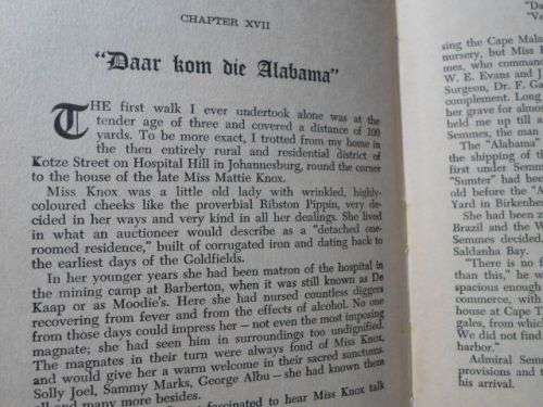 CUTLASS AND YARDARM - ERIC ROSENTHAL ( SIGNED )