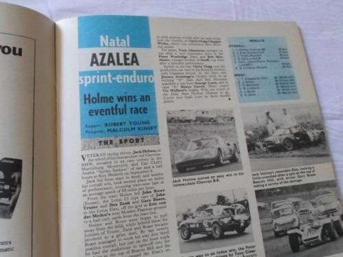 S.A. CAR MAGAZINE NOVEMBER 1970 ( FIAT 125 SPECIAL , OPEL REKORD SPRINT , VOLVO 122S-B20 , VW 1600 )