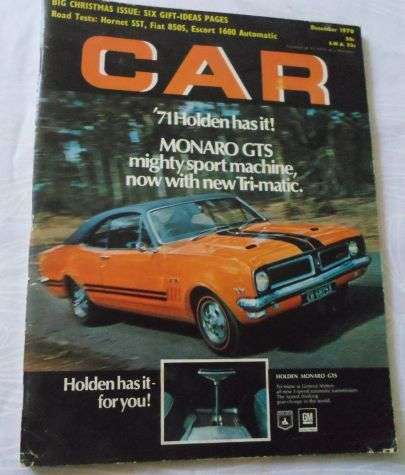 S.A. CAR MAGAZINE DECEMBER 1970 ( FORD ESCORT , FIAT 850 , RAMBLER HORNET )