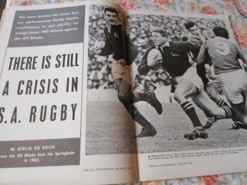 S.A. SPORTSMAN MAGAZINE AUGUST 1968