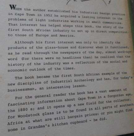 WOODSTOCK GLASS - DON HODGKISS