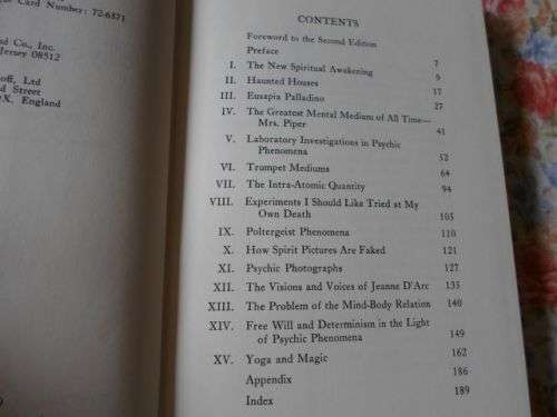 THE WORLD OF PSYCHIC RESEARCH - HEREWARD CARRINGTON