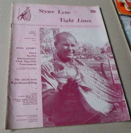 STYWE LYNE / TIGHT LINES MAGAZINE AUGUST 1964