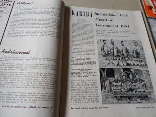 STYWE LYNE / TIGHT LINES MAGAZINE AUGUST 1964