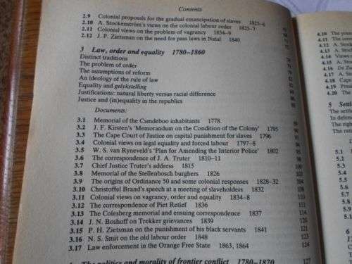 AFRIKANER POLITICAL THOUGHT : ANALYSIS & DOCUMENTS VOLUME ONE 1780 - 1850 - ANDRE DU TOIT & ...