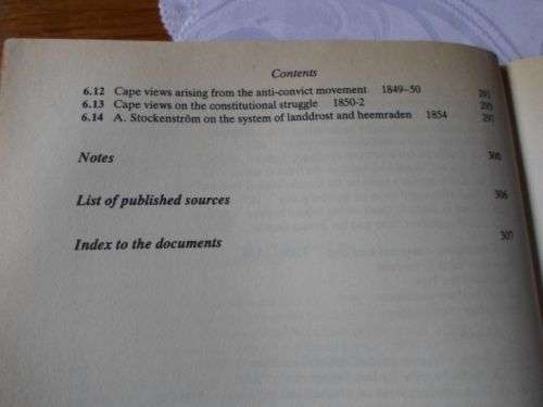 AFRIKANER POLITICAL THOUGHT : ANALYSIS & DOCUMENTS VOLUME ONE 1780 - 1850 - ANDRE DU TOIT & ...