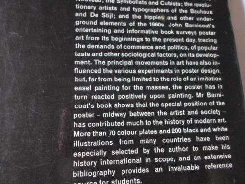 A CONCISE HISTORY OF POSTERS - JOHN BARNICOAT