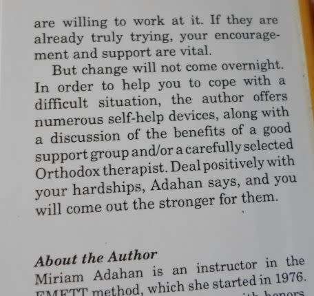 LIVING WITH DIFFICULT PEOPLE ( INCLUDING YOURSELF) -MIRIAM ADAHAN