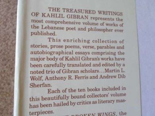 THE TREASURED WRITINGS OF KAHLIL GIBRAN