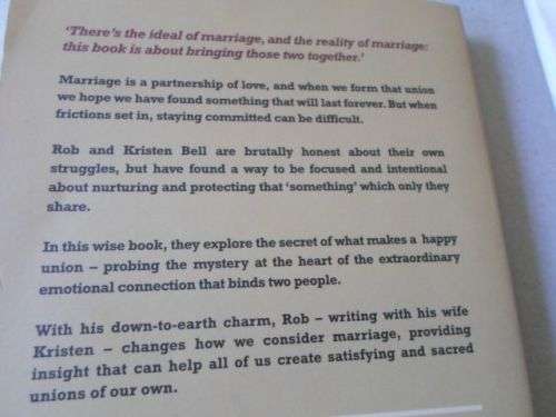 THE ZIMZUM OF LOVE - A NEW WAY OF UNDERSTANDING MARRIAGE - ROB AND KRISTEN BELL