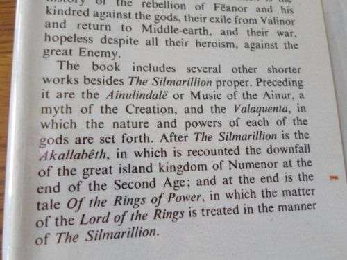 THE SILMARILLION - J.R.R. TOLKIEN