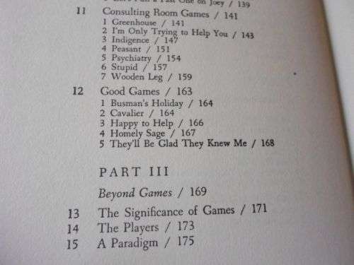 GAMES PEOPLE PLAY - THE PSYCHOLOGY OF HUMAN RELATIONSHIPS - ERIC BERNE M.D.