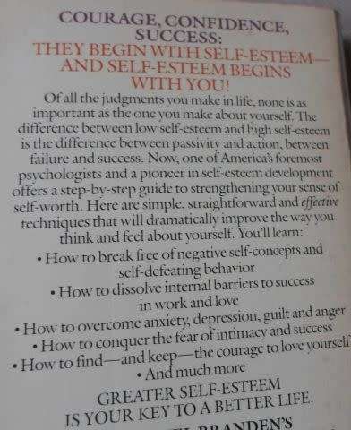 HOW TO RAISE YOUR SELF-ESTEEM - NATHANIEL BRANDEN