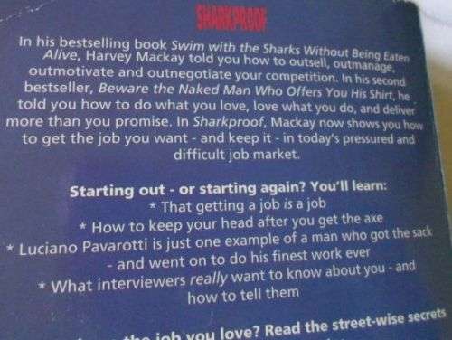 SHARKPROOF - HARVEY MACKAY