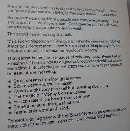 THINK AND GROW RICH - NAPOLEON HILL