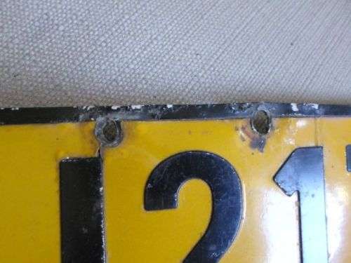 OLD SOUTH AFRICAN NUMBER PLATE