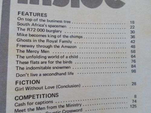PERSONALITY MAGAZINE 17 DECEMBER 1971