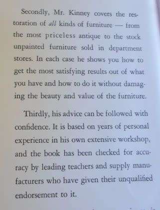 THE COMPLETE BOOK OF FURNITURE REPAIR AND REFINISHING - RALPH PARSONS KINNEY