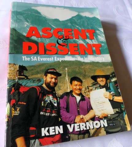 ASCENT & DISSENT - THE SA EXPEDITION - THE INSIDE STORY - KEN VERNON