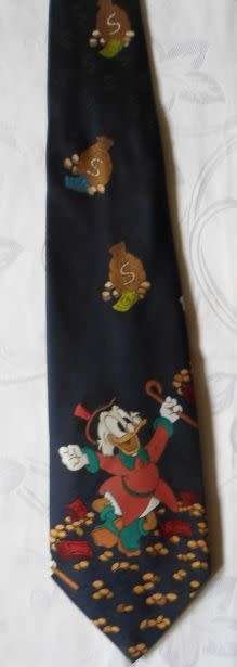 SCROOGE MCDUCK TIE
