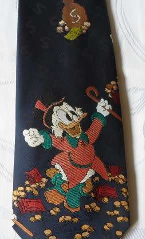 SCROOGE MCDUCK TIE