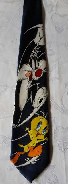 ATTRACTIVE TWEETY AND SYLVESTER - LOONEY TUNES TIE