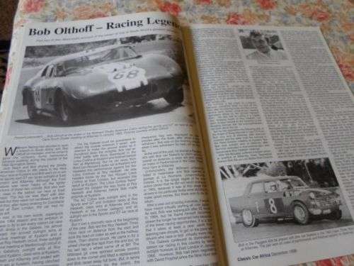 CLASSIC CAR AFRICA MAGAZINE DECEMBER 1996 ( PORSCHE 356 , BOB OLTHOFF , SHELBY MUSTANG , DODGE )
