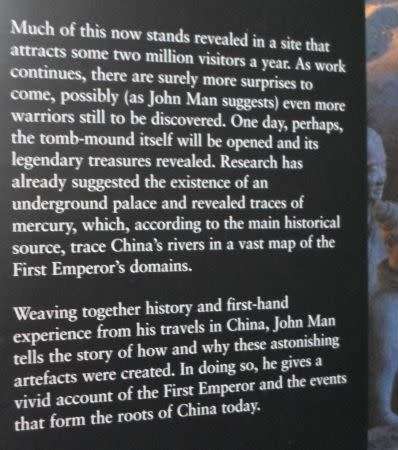 THE TERRACOTTA ARMY - CHINA'S FIRST EMPEROR AND BIRTH OF A NATION - JOHN MAN