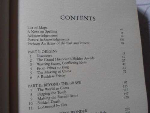 THE TERRACOTTA ARMY - CHINA'S FIRST EMPEROR AND BIRTH OF A NATION - JOHN MAN