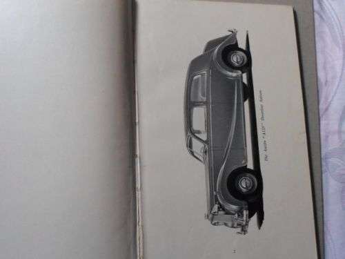 AUSTIN SHEERLINE A125 AND AUSTIN PRINCESS A135 - RUNNING AND MAINTENANCE INSTRUCTIONS 1954