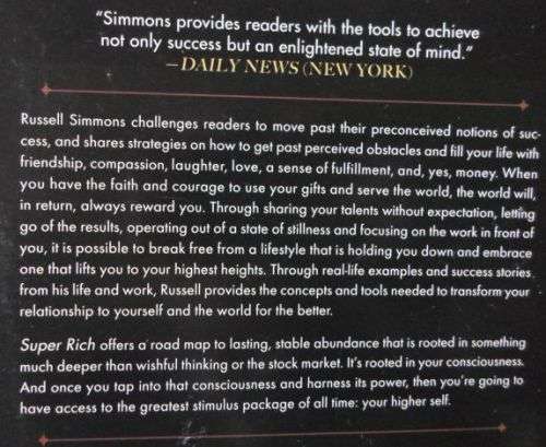 SUPER RICH - A GUIDE TO HAVING IT ALL - RUSSELL SIMMONS WITH CHRIS MORROW