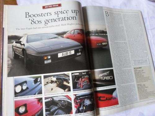 CLASSIC & SPORTS CAR MARCH 2000 ( LOTUS ESPRIT , FERRARI 330P , JAGUAR XK150 , ASOTN DB MKIII , MG )