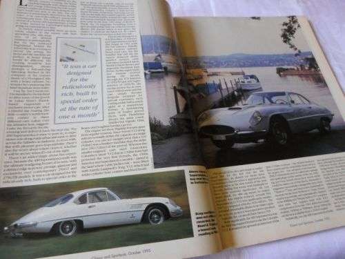 CLASSIC AND SPORTSCAR OCOTBER 1995 ( S.A. DART , HEALEY 3000 , JENSEN INTERCEPTOR , DATSUN 260Z )