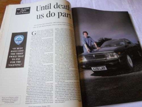 CLASSIC AND SPORTSCAR OCOTBER 1995 ( S.A. DART , HEALEY 3000 , JENSEN INTERCEPTOR , DATSUN 260Z )