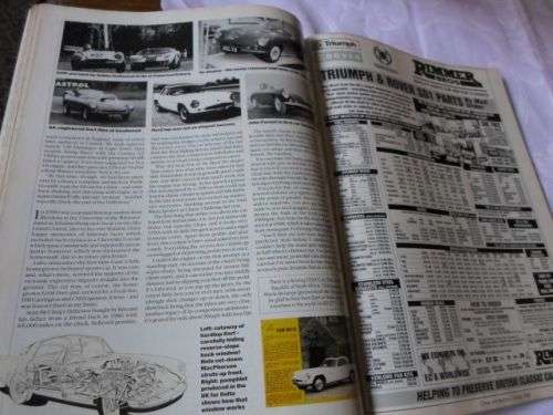 CLASSIC AND SPORTSCAR OCOTBER 1995 ( S.A. DART , HEALEY 3000 , JENSEN INTERCEPTOR , DATSUN 260Z )