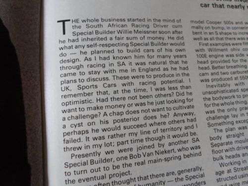 THOROUGHBRED & CLASSIC CARS MAGAZINE OCTOBER 1980 ( GSM DART , MGC , TRIUMPH TR7 ,