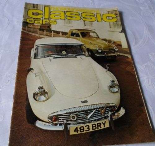 CLASSIC CARS MAGAZINE JUNE 1976 (  MG , PORSCHE , JAGUAR , DRAGONFLY , FIAT 500 )