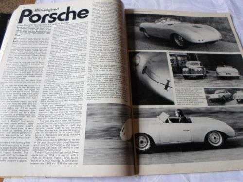 CLASSIC CARS MAGAZINE JUNE 1976 (  MG , PORSCHE , JAGUAR , DRAGONFLY , FIAT 500 )