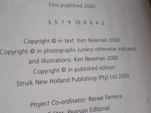 NEWMAN'S BIRDS BY COLOUR - KENNETH NEWMAN