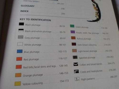 NEWMAN'S BIRDS BY COLOUR - KENNETH NEWMAN