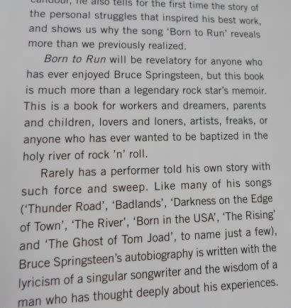 BORN TO RUN - BRUCE SPRINGSTEEN