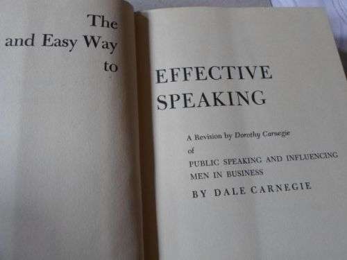 THE QUICK AND EASY WAY TO EFFECTIVE SPEAKING - DALE CARNEGIE