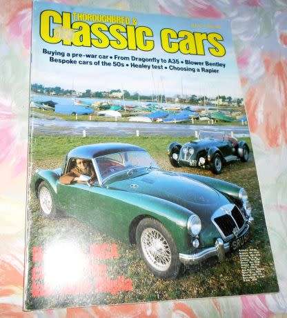 THOROUGHBRED & CLASSIC CARS MAGAZINE MARCH 1982 ( MGA , SUNBEAM RAPIER , AC COBRA , HEALEY ,