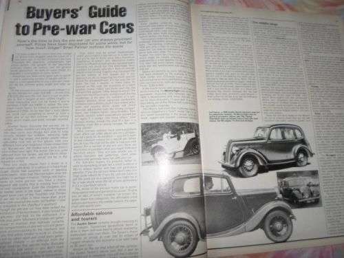 THOROUGHBRED & CLASSIC CARS MAGAZINE MARCH 1982 ( MGA , SUNBEAM RAPIER , AC COBRA , HEALEY ,