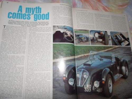 THOROUGHBRED & CLASSIC CARS MAGAZINE MARCH 1982 ( MGA , SUNBEAM RAPIER , AC COBRA , HEALEY ,