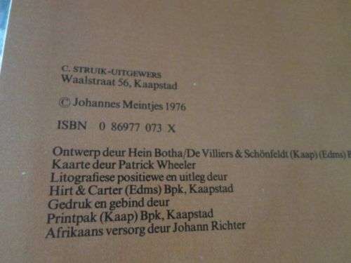 DIE ANGLO-BOERE OORLOG IN BEELD 1899 - 1902 - JOHANNES MEINTJES